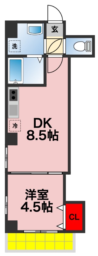 GRAND千葉中央の間取り