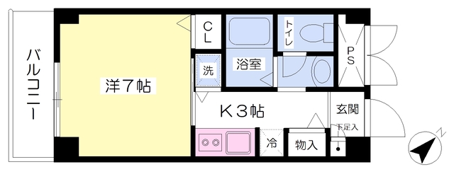 エル・セレーノ守口スクウェアの間取り