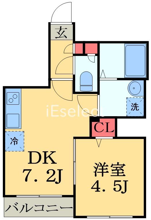 コティ港町の間取り