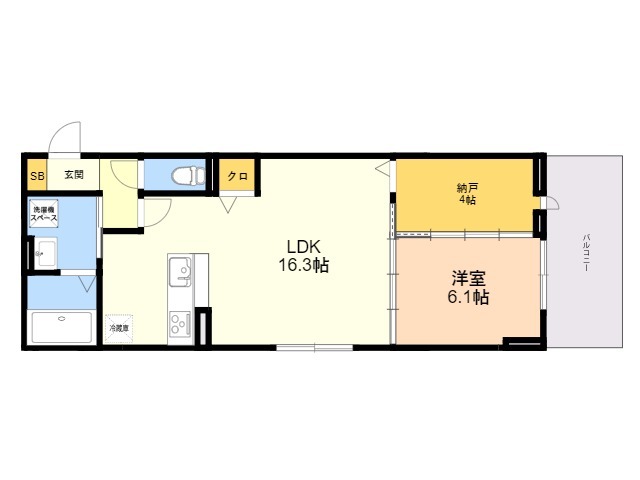 （仮）Ｄ－ＲＯＯＭ東油山1丁目の間取り