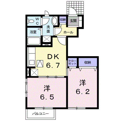 【ネオステージの間取り】