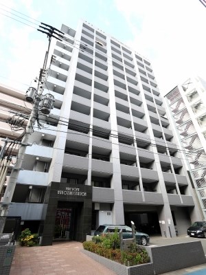 福岡市東区箱崎のマンションの建物外観