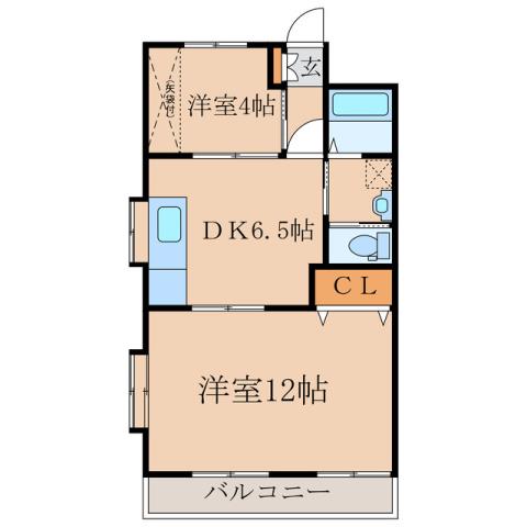 サンライト志布志の間取り