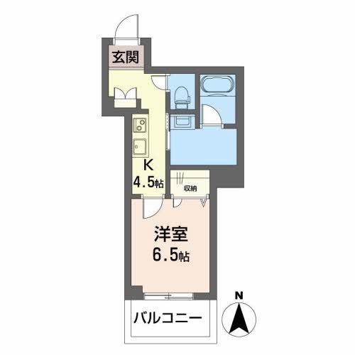 シャーメゾン鹿田本町の間取り