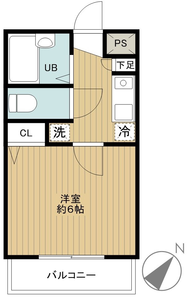 スカイコート東日本橋の間取り