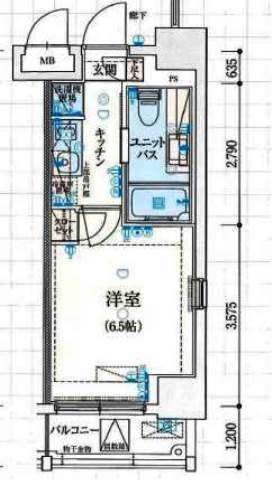 江東区大島のマンションの間取り