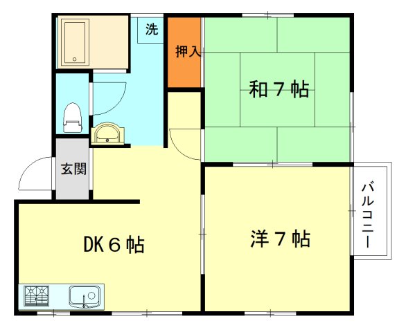 スワン白鳥の間取り