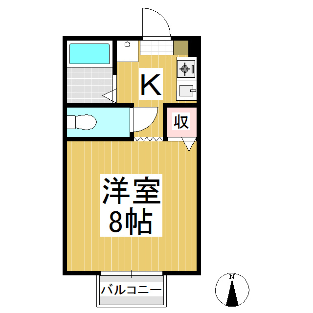 ウィルコ手塚の間取り