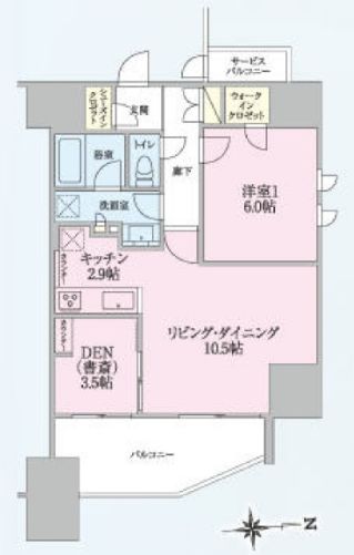 トラープランド翠命館の間取り