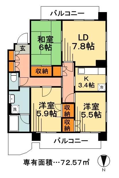 ロイヤルエンブレムの間取り