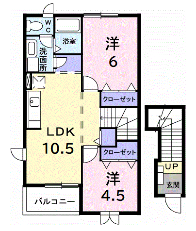 ジャミールクースの間取り