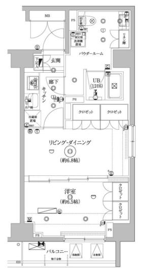 セジョリ墨田EASTIIIの間取り