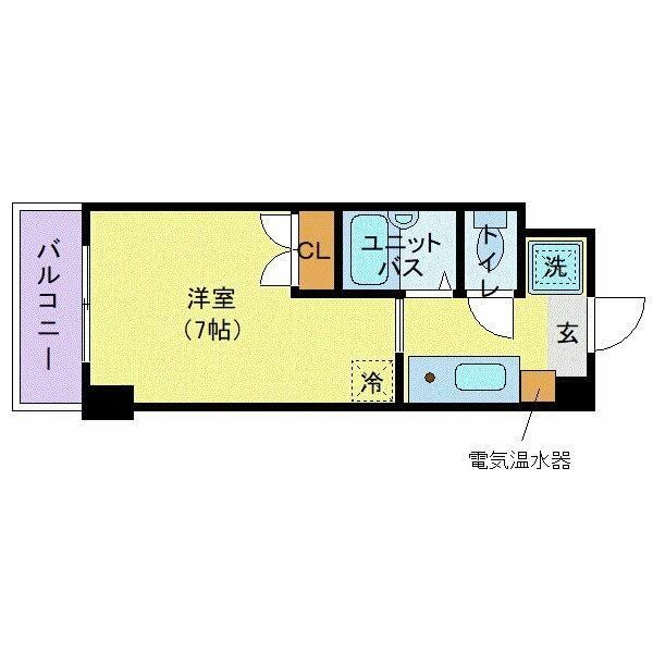 ブラントゥール恵比寿の間取り