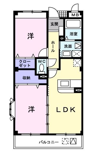 ヴィアラッテアの間取り