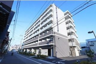 大阪市西淀川区御幣島のマンションの建物外観