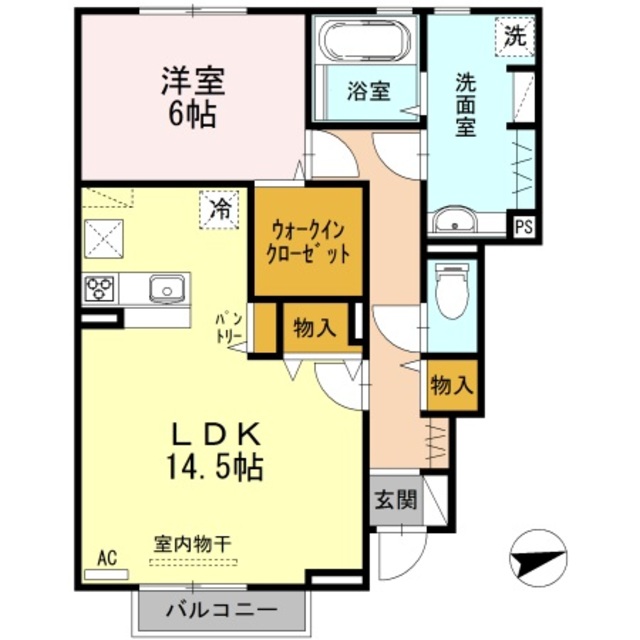 リッシュ宮内　IIの間取り