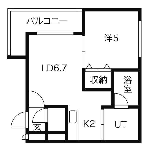 カハラコートセカンドの間取り