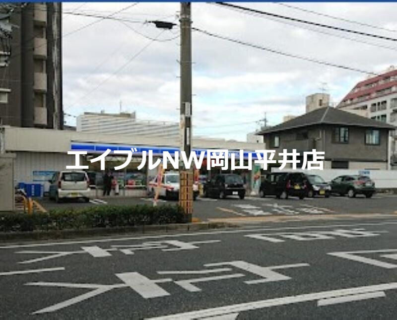コンビニ　ローソン岡山門田屋敷店（コンビニ）まで193m