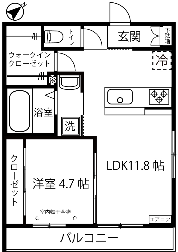 FUNs遊園2/ファンズ遊園2の間取り