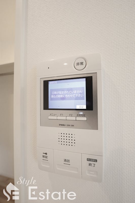 セキュリティ　モニター付きインターホン