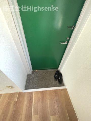 玄関　落ち着いた玄関です