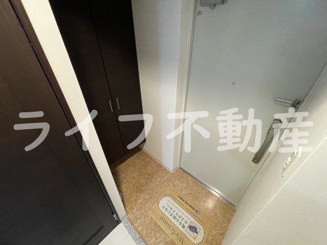 玄関　落ち着いた玄関です