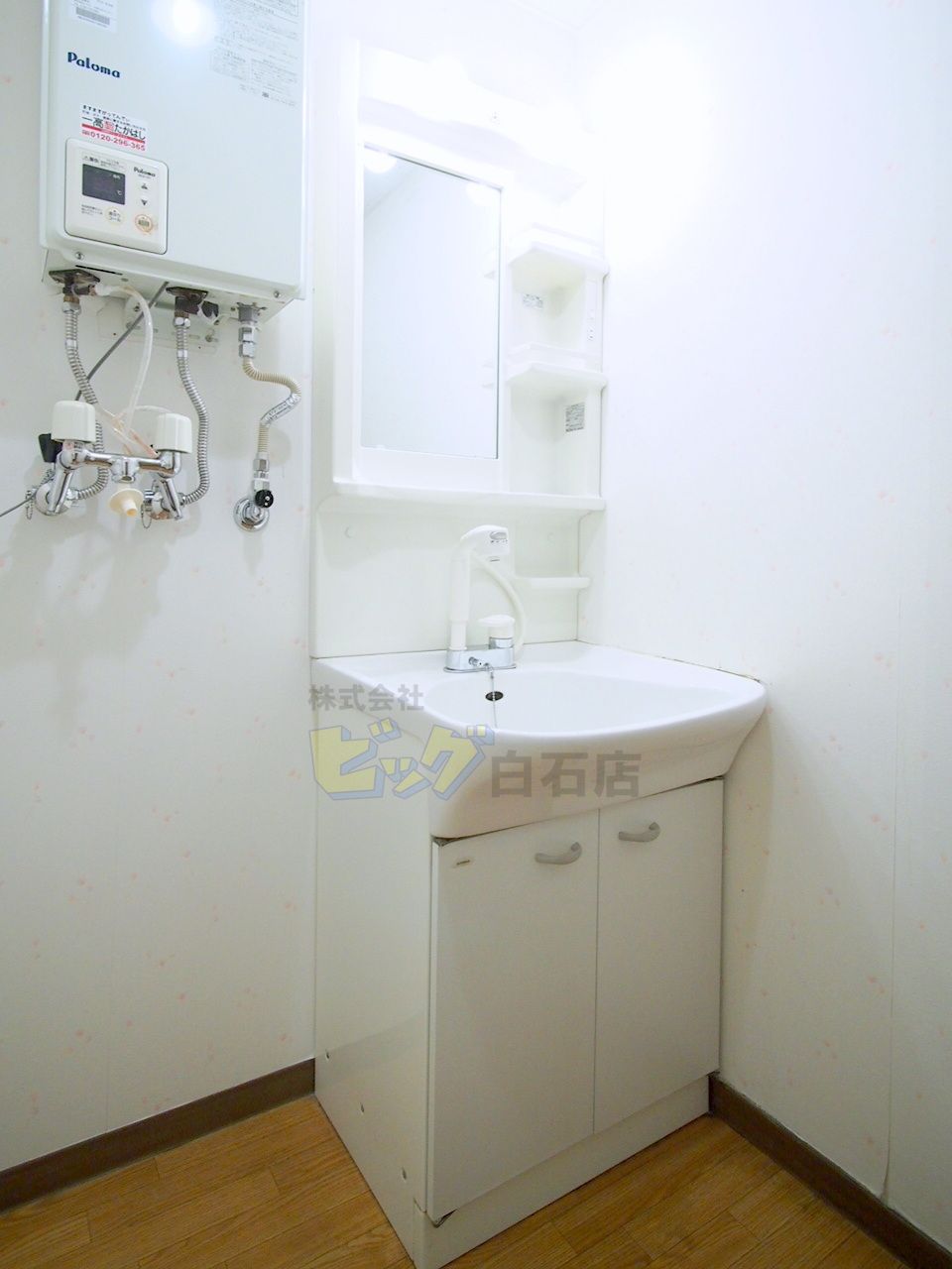 洗面設備　シャンプードレッサー付きです♪