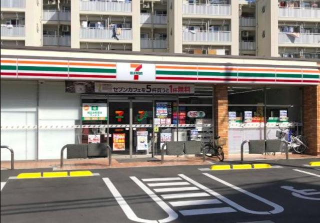 コンビニ　セブンイレブン大阪喜連東4丁目店（コンビニ）まで285m