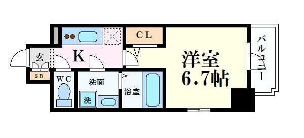 エスリード天神橋筋六丁目_間取り_0