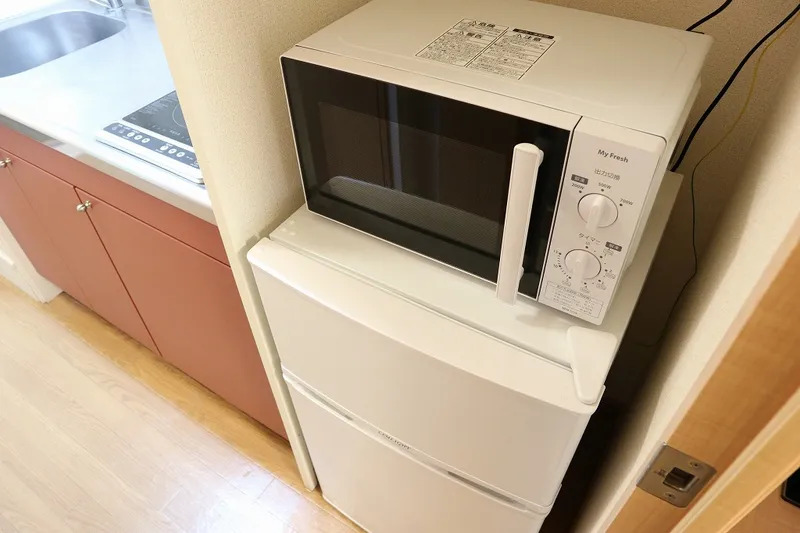 その他設備　２ドア冷蔵庫・レンジ
