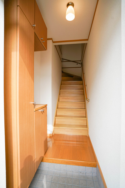 玄関　同じ間取りのお部屋