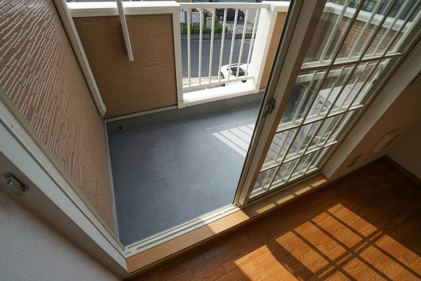 バルコニー　同じ間取りのお部屋