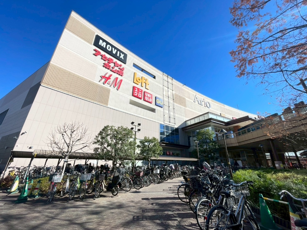 ショッピングセンター　アリオ亀有（ショッピングセンター）まで530m