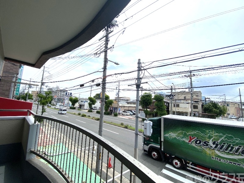 バルコニー　バルコニーはこんな感じです。