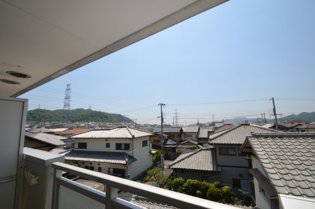 眺望　見晴らしも良いので町の景色を眺めながらゆっくりするのも良いで