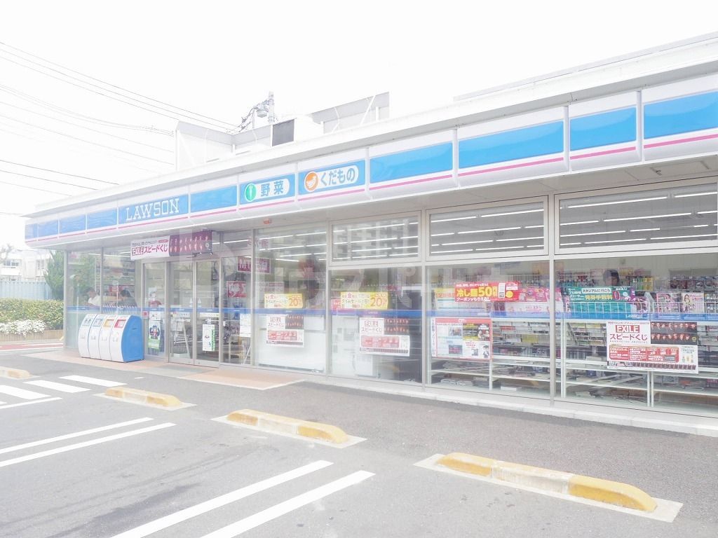 コンビニ　ローソン葛飾金町一丁目店（コンビニ）まで350m
