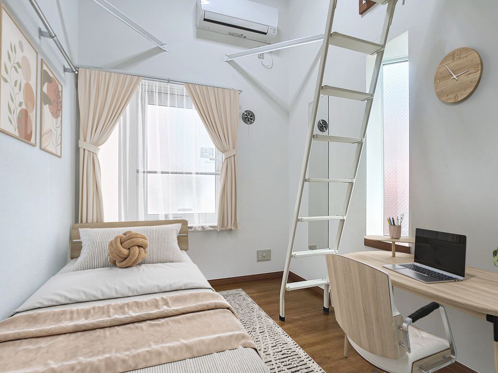 居室・リビング　※家具家電は物件に付帯しません。