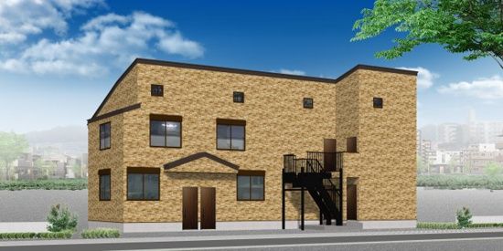 建物外観　2026年3月完成予定の新築です