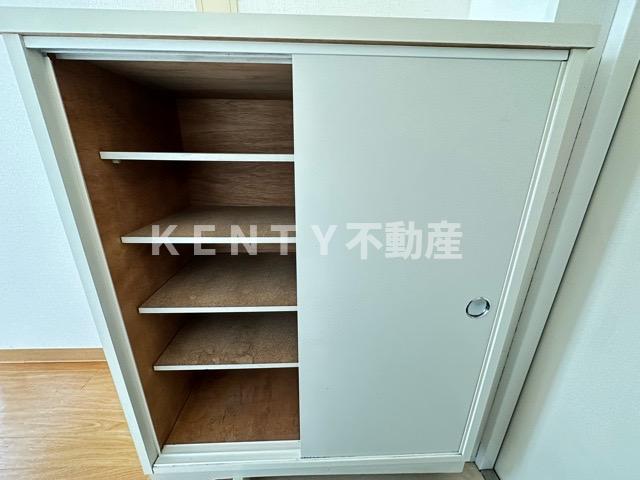 収納　こまごまとしたものを収納できそうですね