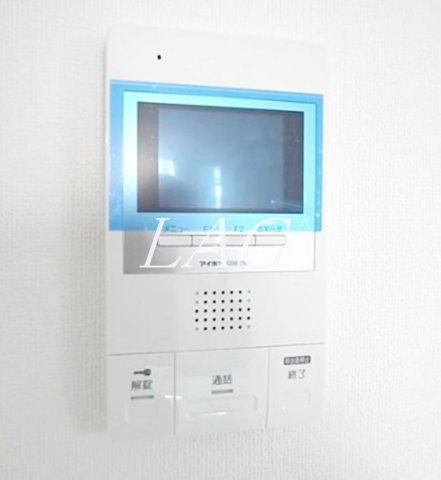 セキュリティ　モニター付きインターホンです。