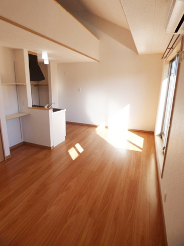 居室・リビング　※写真は他号室です