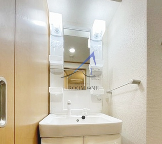 洗面設備　洗面台です。