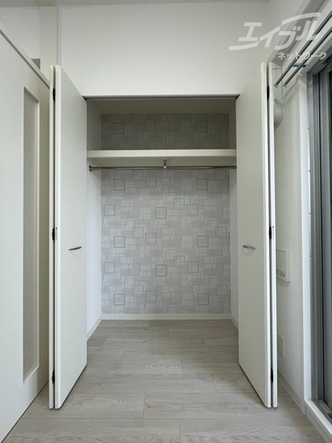 収納　広々した収納スペースになります。