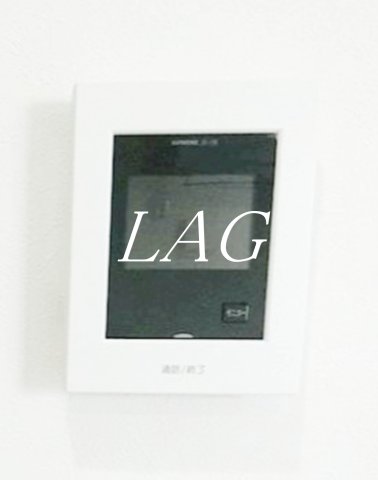 セキュリティ　モニター付きインターフォンです。