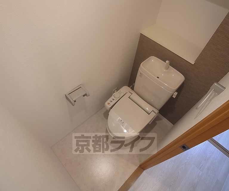 トイレ　清潔感のある洋式トイレです。
