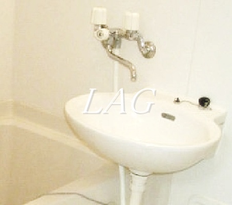 洗面設備　洗面台です。