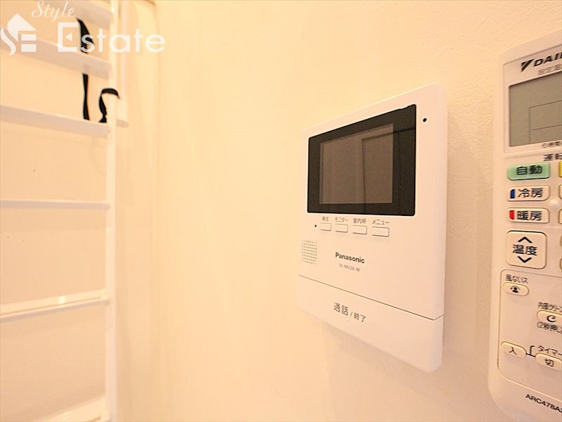 セキュリティ　モニター付きインターホン