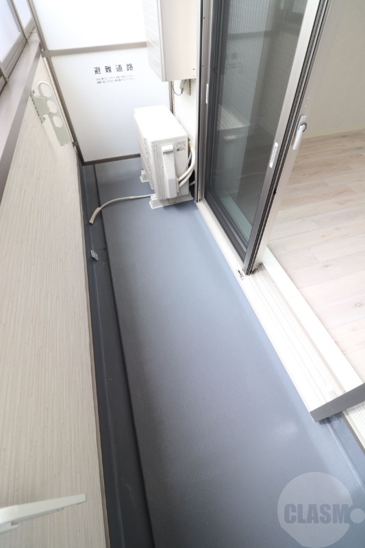 バルコニー　日当たり良好