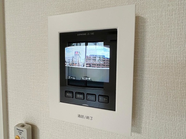 セキュリティ　安心のTVモニターです♪