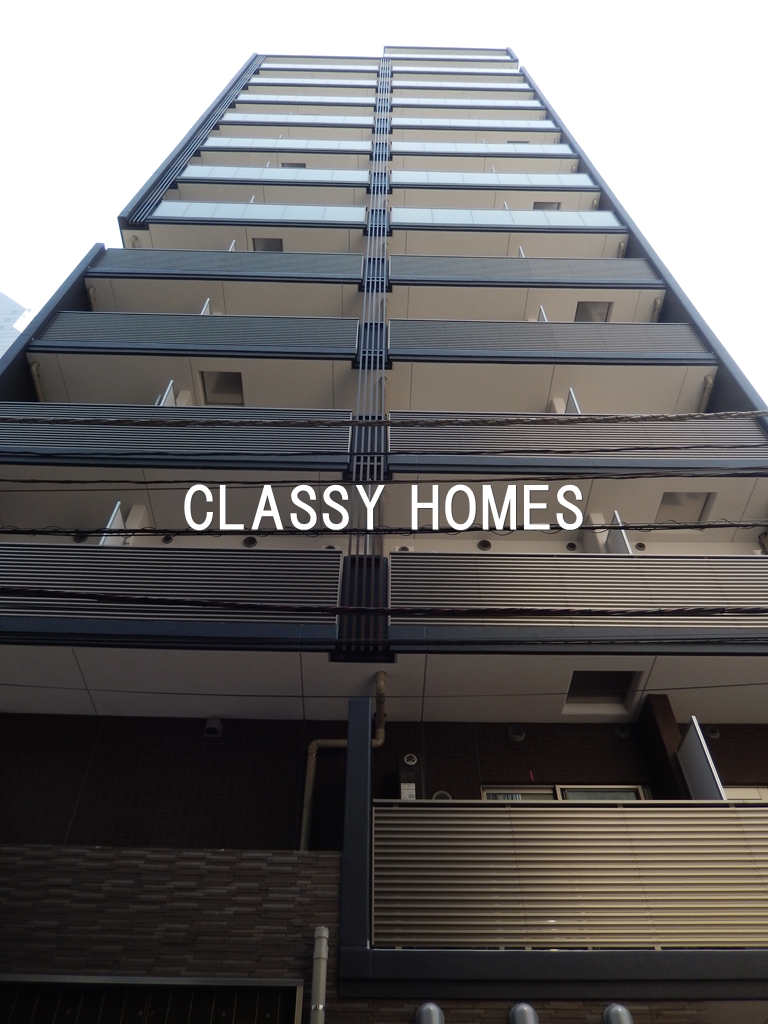 建物外観　2018年竣工　ストーリア三田：外観